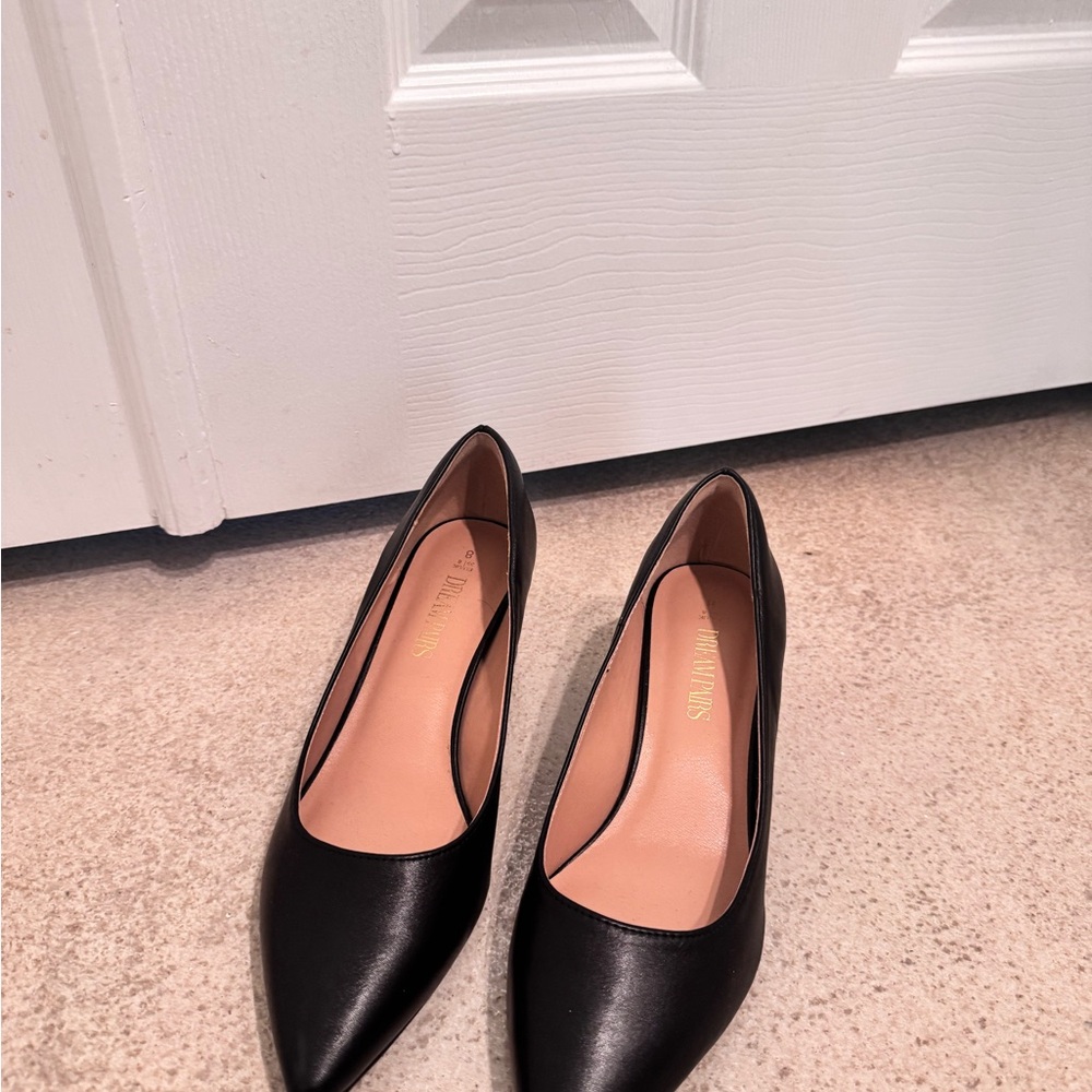 Dream Pairs Black Heels Sleek Design